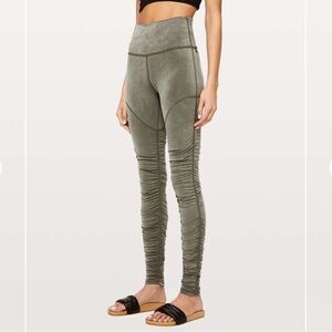 Lululemon into something good tight sage green 0